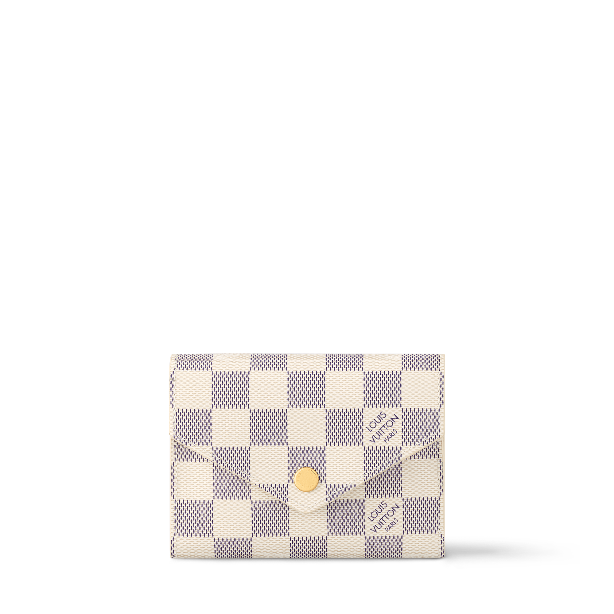 よ*ん様 Louis Vuitton Victorine Damier Azur Victorine Wallet Damier Azur Canvas - Luxury Wallets and Small